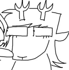 this is like me but drawn by my wife